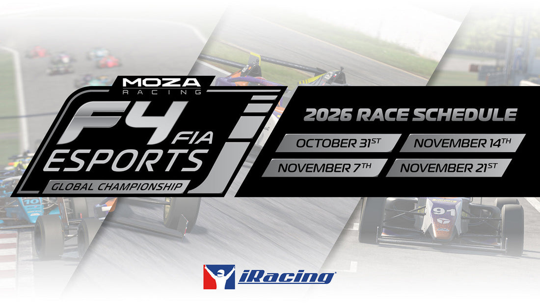 iRacing, FIA Partner for Return of F4 Esports Global Championship presented by MOZA