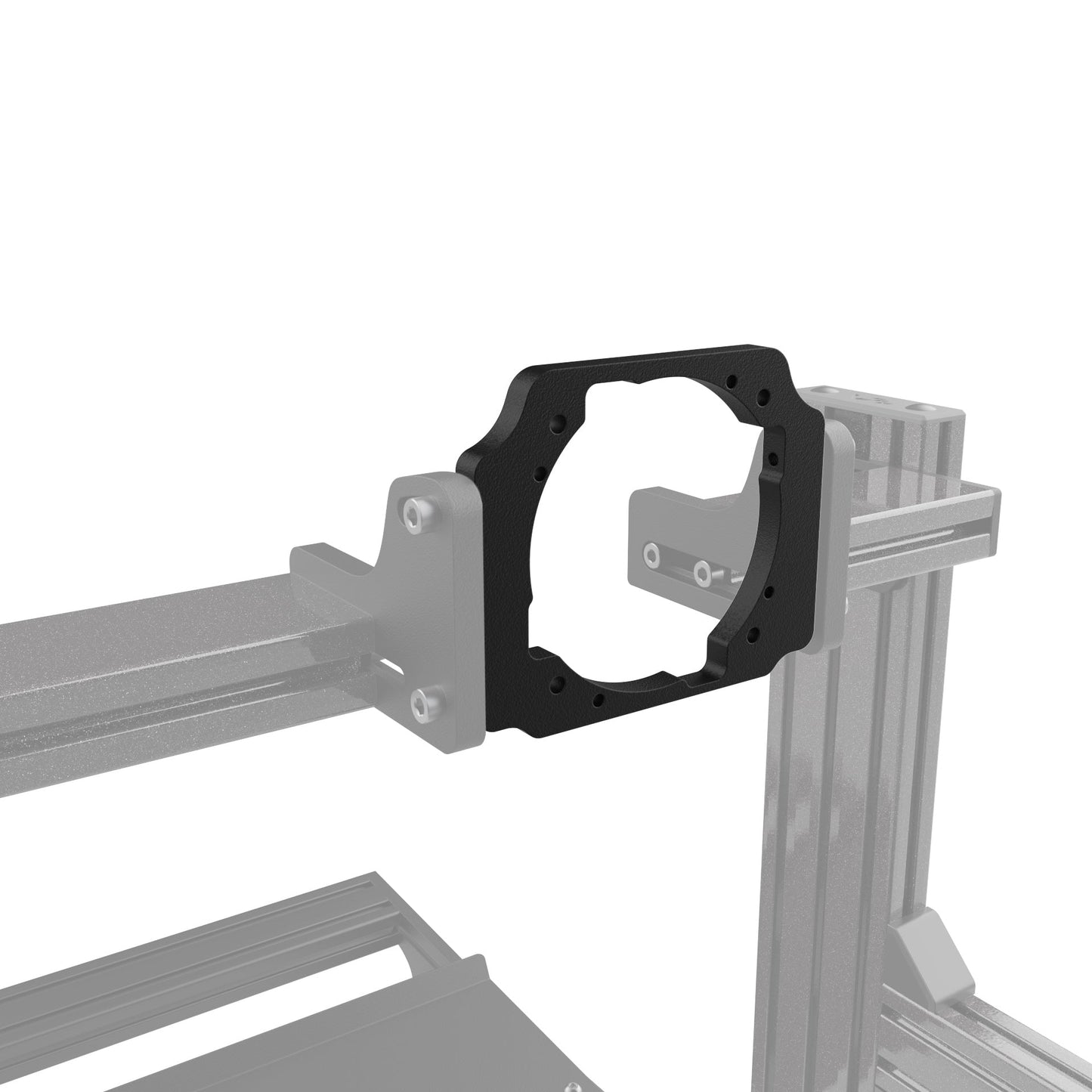 Advanced SimRacing Asetek Wheelbase Front Mounting Plate