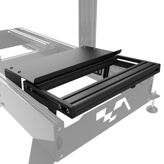 Advanced SimRacing Pro Aluminum Pedal Tray & Heel Rest (Generation 2)