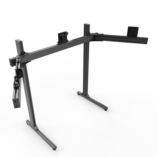 Advanced SimRacing Freestanding Triple Monitor Stand (Up to 43" Monitors)