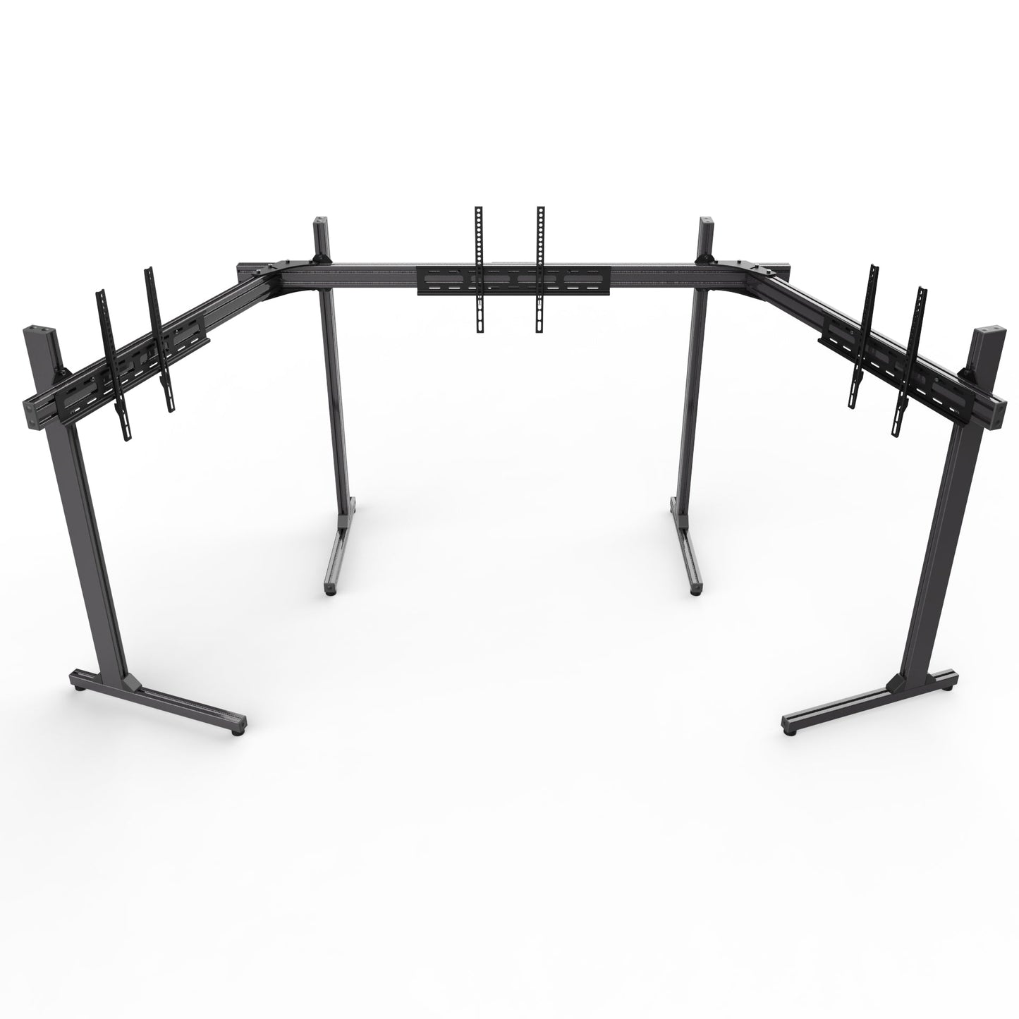 Advanced SimRacing Freestanding Triple TV Stand [Up to 65" TV]