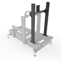 Advanced SimRacing Integrated Single Monitor Stand