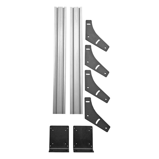Advanced SimRacing Free-Standing Monitor Stand Upgrade Kit (Single Heavy-Duty to Triple 43")