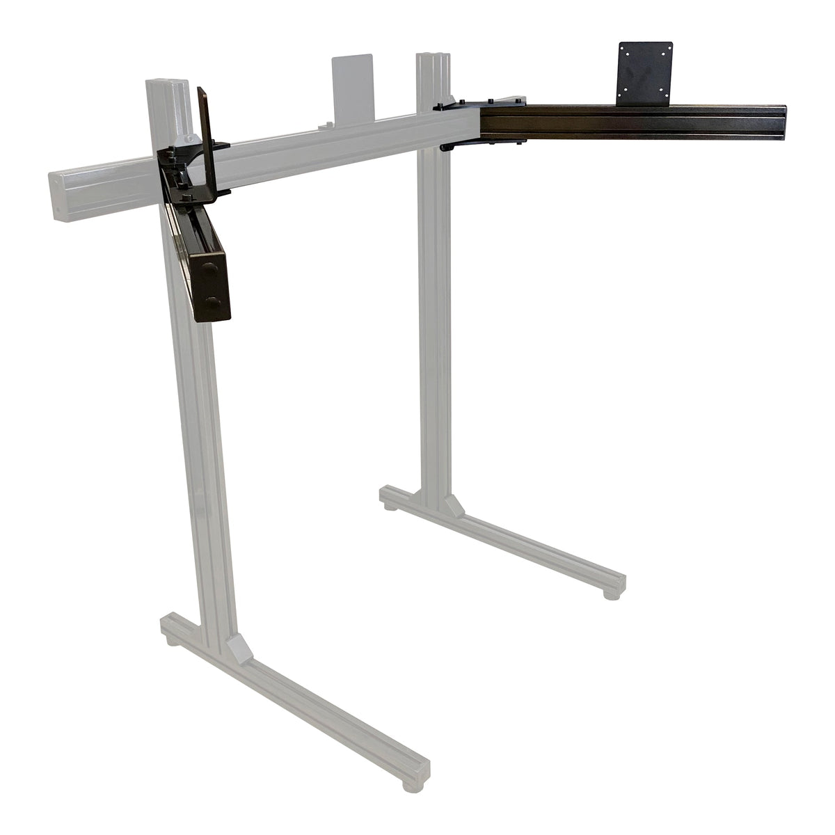 Advanced SimRacing Free-Standing Monitor Stand Upgrade Kit (Single Heavy-Duty to Triple 43")