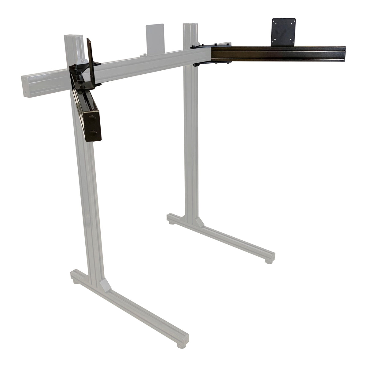 Advanced SimRacing Free-Standing Monitor Stand Upgrade Kit (Single Heavy-Duty to Triple 43")