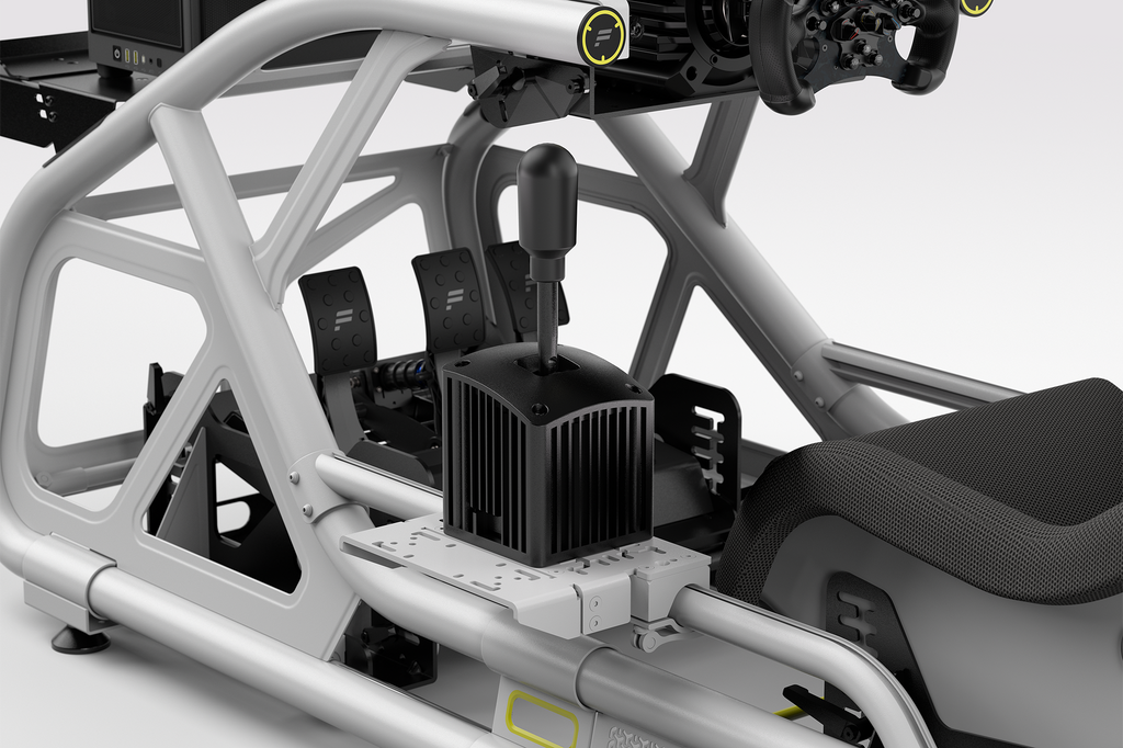 GT Cockpit Shifter Mount - Left (White)