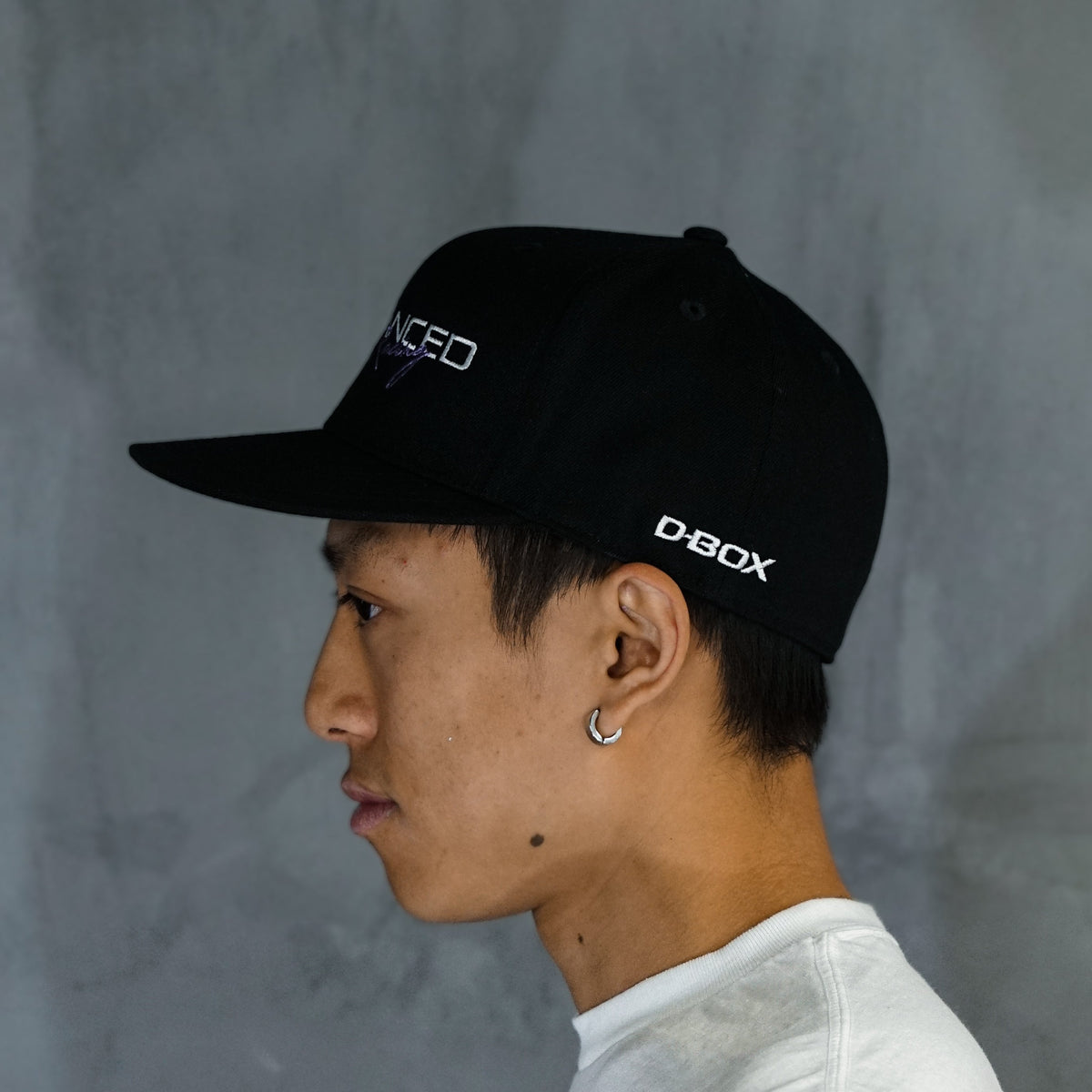 Advanced SimRacing Black Flat Bill Cap