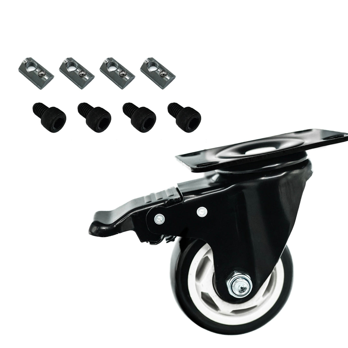 Advanced SimRacing 3-inch Caster Wheels
