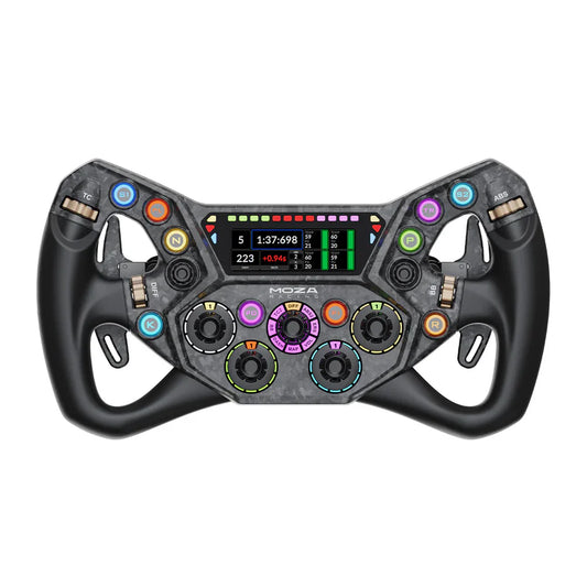 MOZA Racing KS Pro GT Steering Wheel with Dash Display