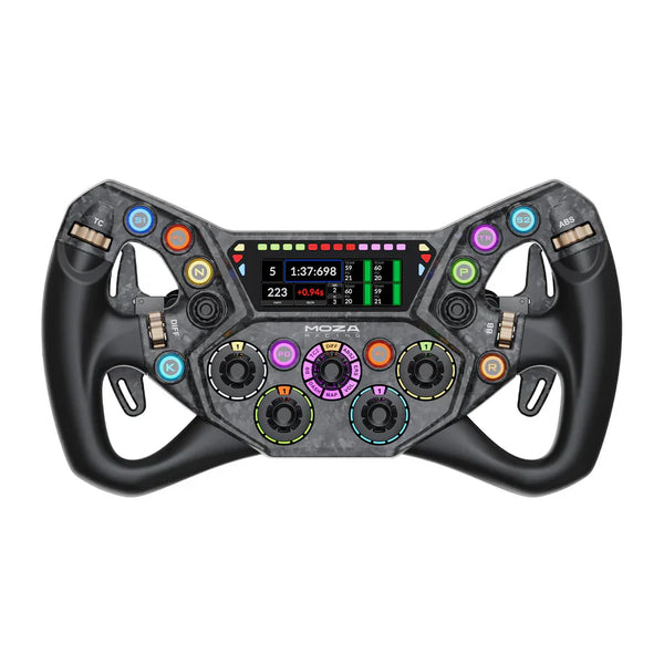 MOZA Racing KS Pro GT Steering Wheel with Dash Display